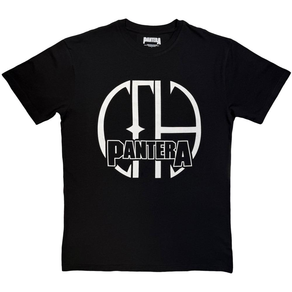 Pantera - CFH Logo Mono Herren TShirt - Schwarz